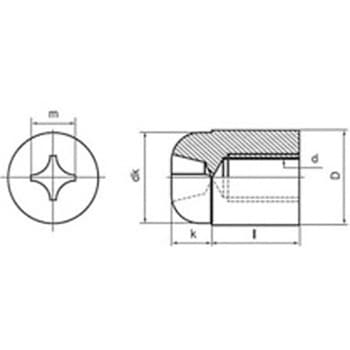 UFOキャップナット なべ型 由良産商