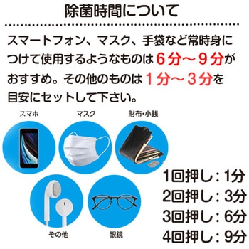 UV殺菌BOXワイヤレス充電器 エアージェイ