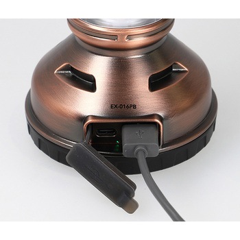エクスプローラー ミニクラシックランタン給電機能付 GENTOS