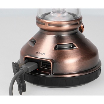 エクスプローラー ミニクラシックランタン給電機能付 GENTOS