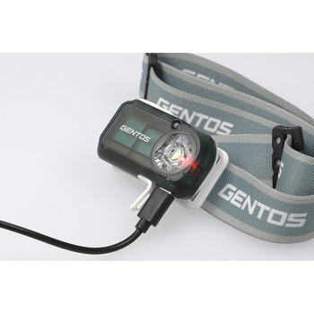スターゲイザー 超薄型ヘッドライト充電式 GENTOS