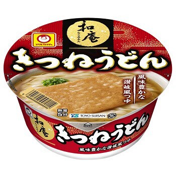 和庵 きつねうどん 1箱(85g×12個) 東洋水産(マルちゃん) 【通販 