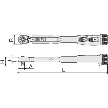 T3MN50CH-QL プレセット形トルクレンチ(ダイレクトセット・コンパクト