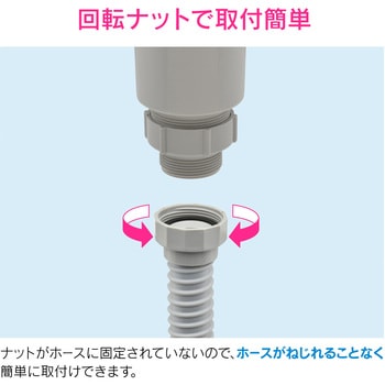 ガオナ Y型排水ホース 二槽式シンク用 - GAONA(ガオナ)