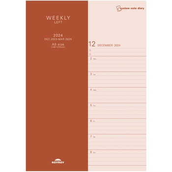 RFDR2477 2024�N�x�V�X�e���m�[�g�_�C�A���[ A5 ���C���C���� 55178824