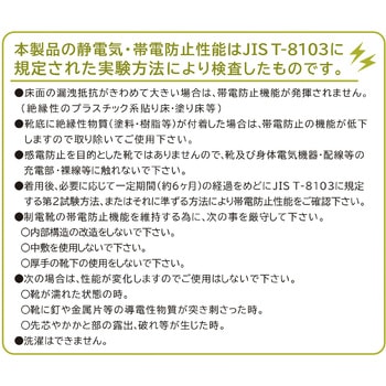 静電気帯電防止セーフティブーツ 天牛(富士手袋工業)