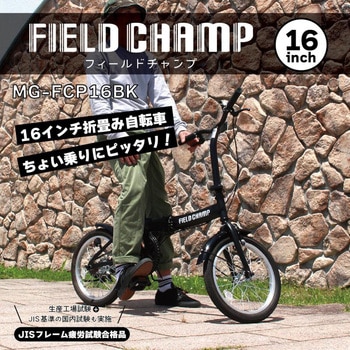 16インチ折畳み自転車 FIELD CHAMP