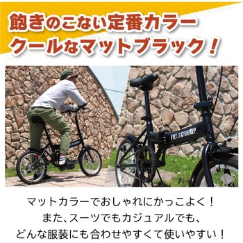 16インチ折畳み自転車 FIELD CHAMP