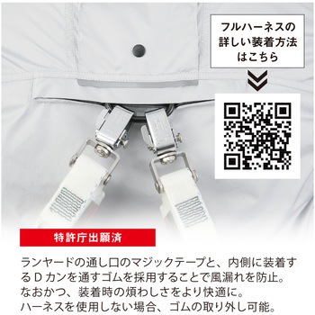 空調風神服 ボルトクール バックチタンHYBRID半袖ジャケット VOLTCOOL