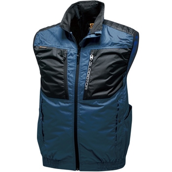 G-5519 �󒲕��_�� �{���g�N�[�� �o�b�N�`�^��HYBRID�x�X�g VOLTCOOL ���̂� �|���G�X�e��100% �l�C�r�[�F �T�C�YM  G-5519 55184440