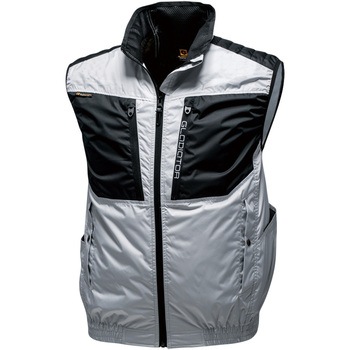 G-5519 �󒲕��_�� �{���g�N�[�� �o�b�N�`�^��HYBRID�x�X�g VOLTCOOL ���̂� �|���G�X�e��100% �V���o�[�F �T�C�YM  G-5519 55184519