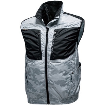 G-5519 �󒲕��_�� �{���g�N�[�� �o�b�N�`�^��HYBRID�x�X�g VOLTCOOL ���̂� �|���G�X�e��100% D�O���[�F �T�C�YLL  G-5519 55184774