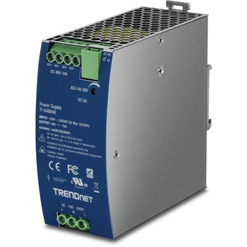 パワーサプライ産業用480W/48~56V/10A TRENDnet