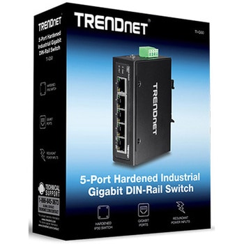 産業用5ポートスイッチングハブ TRENDnet