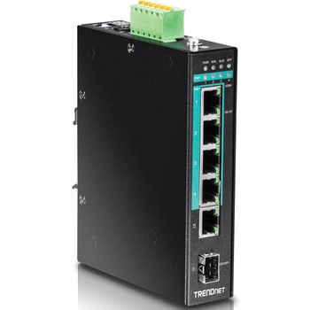 産業用802.3at PoE+5ポートスイッチングハブ TRENDnet