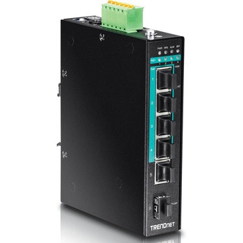 産業用802.3at PoE+5ポートスイッチングハブ TRENDnet