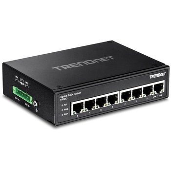 産業用802.3at PoE+8ポートスイッチングハブ TRENDnet