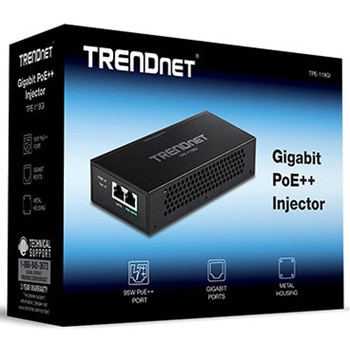802.3bt PoE++インジェクターPSE対応品 TRENDnet