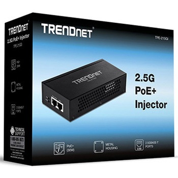 2.5G 802.3at PoE+インジェクターPSE対応品 TRENDnet