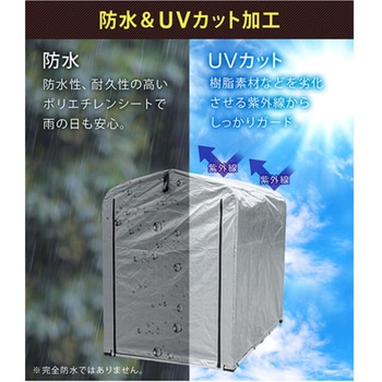 サイクルハウス 2台用 設置簡単 雨除け UVカット 防水 簡易ガレージ 物置き SunRuck
