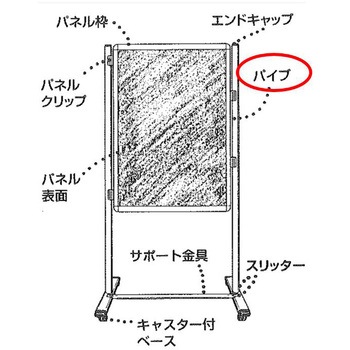 ヴァンテアン パネルシステム パイプ(オプション部材) ヴァンテアンパネル
