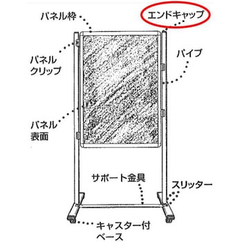 ヴァンテアン パネルシステム エンドキャップ(オプション部材) ヴァンテアンパネル