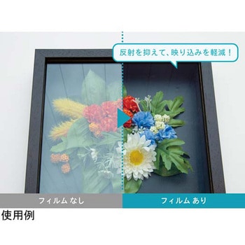 低反射フィルム SF-1000 微小突起配列(モスアイ構造)1220mm幅 中川ケミカル