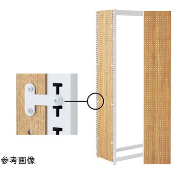 TR H150cm用サイド有孔パネル ラスティック柄 61シリーズ ストア・エキスプレス