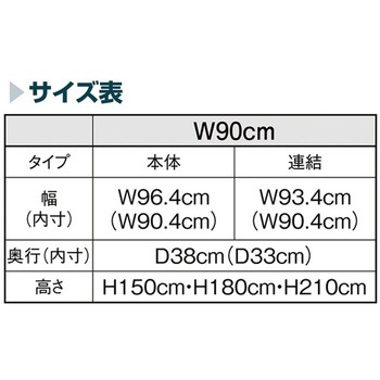 TR W90cm ホワイト 61-796シリーズ ストア・エキスプレス