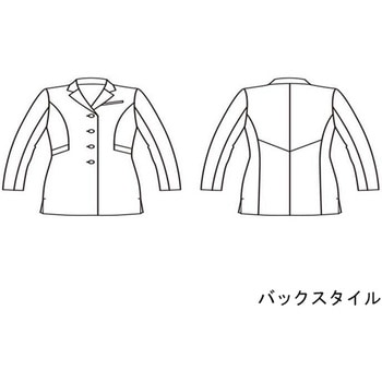 ドクターコート レディス長袖 ホワイト JK112-11シリーズ 住商モンブラン