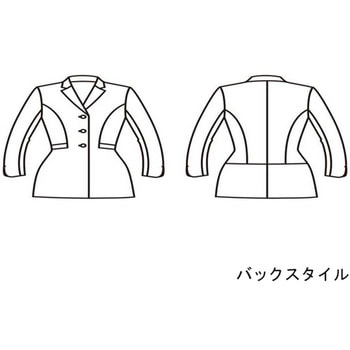 ドクターコート レディス長袖 ホワイト JK114-11シリーズ 住商モンブラン