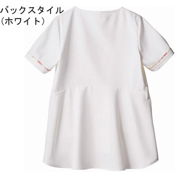 スクラブ レディス 半袖 ピーチ/アメリ ピンク LW602-22シリーズ 住商モンブラン