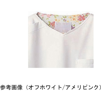 スクラブ レディス 半袖 ネイビー/アメリ ブルー LW603-93シリーズ 住商モンブラン