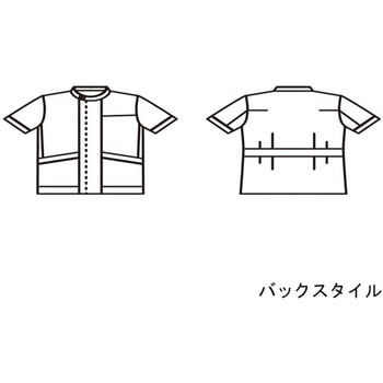 ジャケット メンズ 半袖 白/ワイン 72-1212シリーズ 住商モンブラン