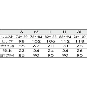 パンツ メンズ ネイビー CHM652-90シリーズ アズワン