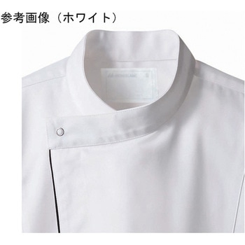 コックコート 兼用 長袖 黒/グレー 6-1053シリーズ 住商モンブラン