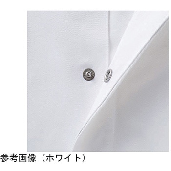 コックコート 兼用 長袖 黒/グレー 6-1053シリーズ 住商モンブラン