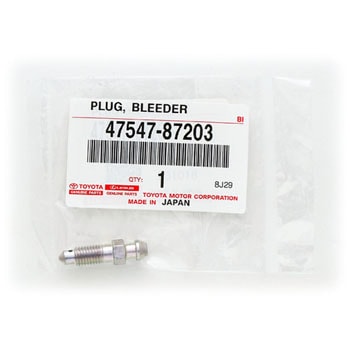 (47547)PLUG， BLEEDER トヨタ