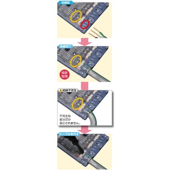VVF線用ジョイントボックス(20A/300V/ネジ無) エスコ