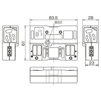 アクセスフロア用コンセント エスコ