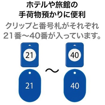 番号札 エスコ