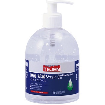 TEJEN500M 除菌・抗菌ジェル 1本(500mL) ユカラ 【通販モノタロウ】