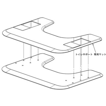 トイレサポート用王ション品 592シリーズ - Aron(アロン化成)