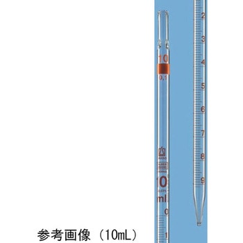 メスピペット 先端目盛 クラスB 茶目盛 BRAND