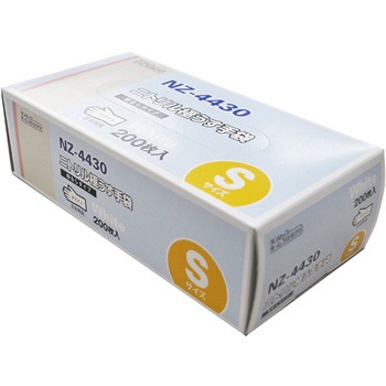粉なしニトリル極うす手袋 200枚×15箱入 ホワイト NZ-4430シリーズ ダンロップ ホームプロダクツ