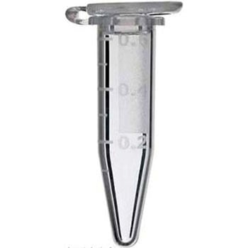 マイクロチューブ ボイルプルーフキャップタイプ 0.5mL 目盛付 レッド BMSC0200011シリーズ ビーエム機器