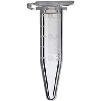 マイクロチューブ ボイルプルーフキャップタイプ 0.5mL 目盛付 NoStickRタイプ クリア BMSC0200016シリーズ ビーエム機器
