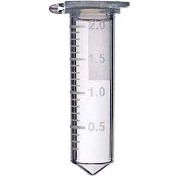 マイクロチューブ ボイルプルーフキャップタイプ 2.0mL 目盛付 NoStick(R)タイプ クリア BMSC0200071シリーズ ビーエム機器