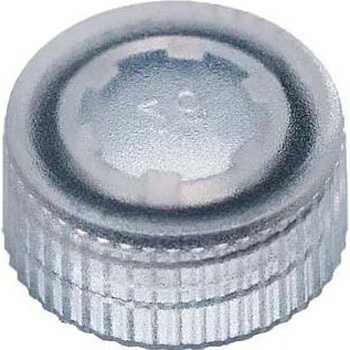 スクリューキャップ(透明)O-リング付き レッド BMSC0200091シリーズ ビーエム機器
