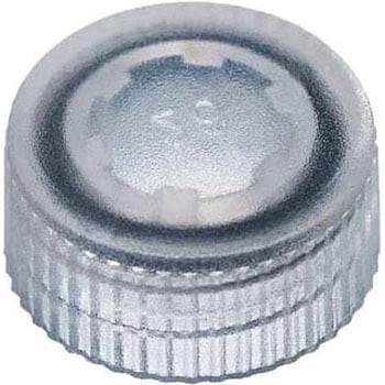 スクリューキャップ(透明)O-リング付き イエロー BMSC0200093シリーズ ビーエム機器